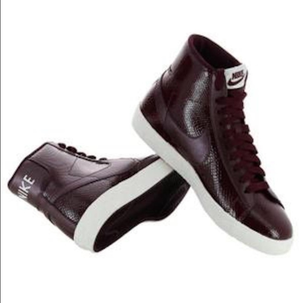 Nike Blazer mid LTR PRM Burgandy 685225-600